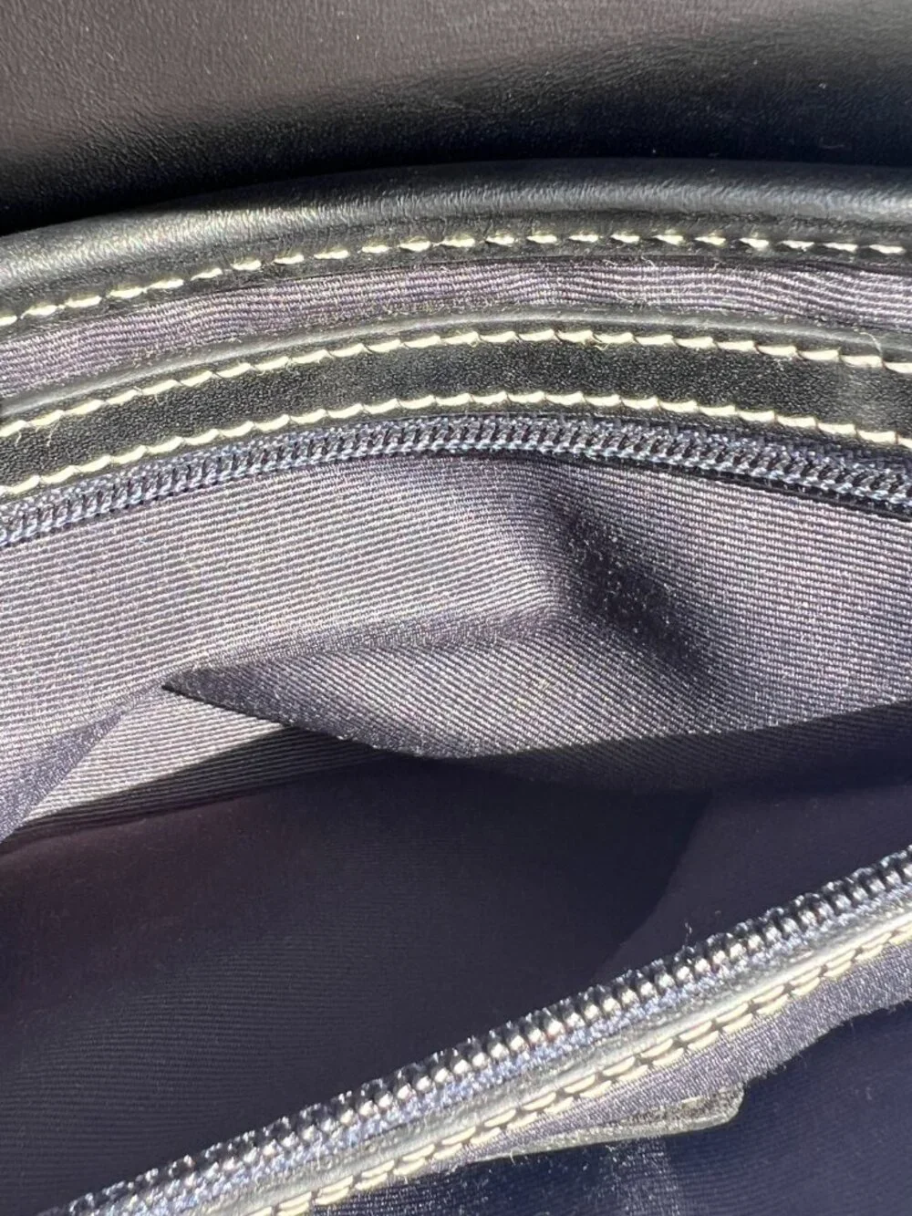 Coach Black Jacquard Monogram Canvas Shoulder Bag 6095